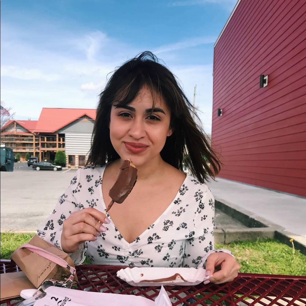 Long sleeve crop top